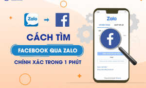 cách tìm Facebook qua Zalo