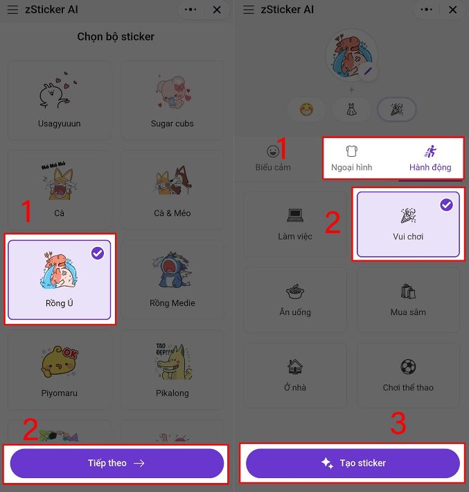 Tạo sticker trên Zalo bằng AI - Lợi ích khi dùng sticker AI trong chat Zalo Tạo sticker trên Zalo bằng AI - Lợi ích khi dùng sticker AI trong chat Zalo
