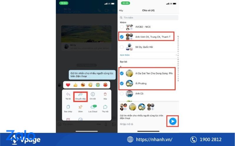 Zalo k gửi được ảnh - Gửi thử ảnh khác và giảm dung lượng Zalo k gửi được ảnh - Gửi thử ảnh khác và giảm dung lượng